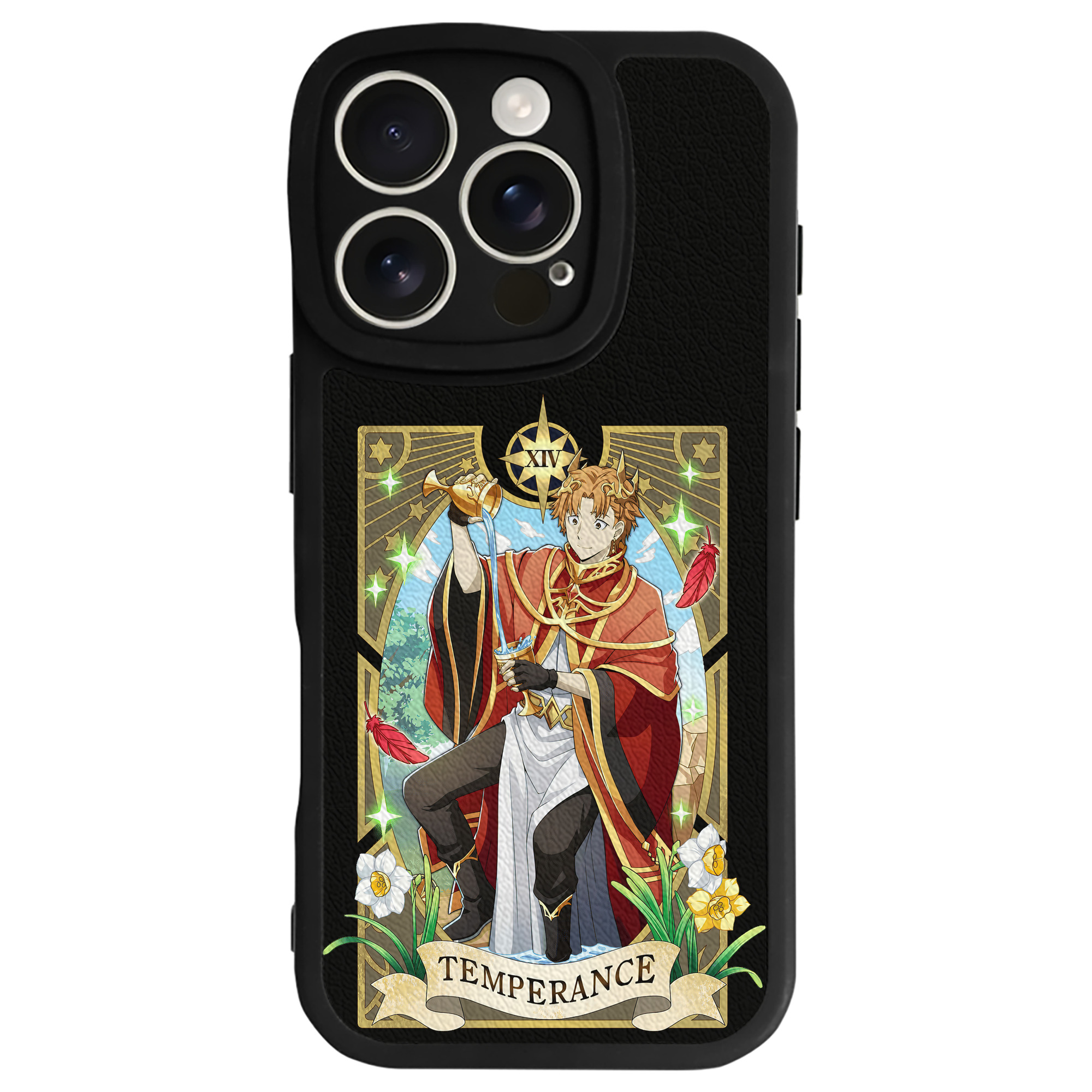 （画像用） 文豪ストレイドッグス Bungo Stray Dogs 【iPhone 16シリーズ対応】シリコンスマホケース（レザー調） 材質：シリコン